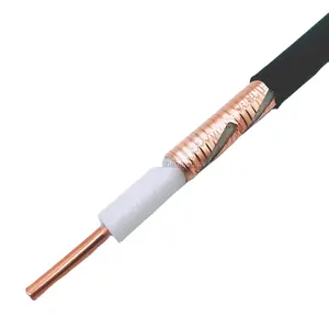 Professionele 50 Ohm 1/2 ",7/8",1-1/4 ",1-5/8" Straling Lekkende Coaxiale Kabel Gebruik Voor Tunnel/Metro/Telecom