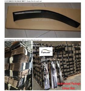 Prix usine Auto partie ornement protection soleil pluie vent visière déflecteurs de fenêtre pour <span class=keywords><strong>Ford</strong></span> <span class=keywords><strong>Transit</strong></span> Custom 2012-Up 2_4 porte Pa - Product Image 4