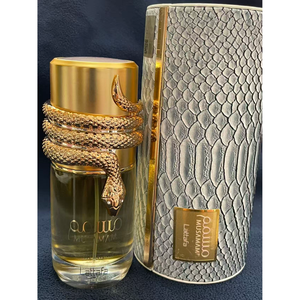 Lattafa Eau de Parfum pour Femme en Vaporisateur avec un Parfum Floral Longue Durée, Flacon Élégant en Forme de Serpent Doré, Cadeau Parfait pour Elle - Product Image 3