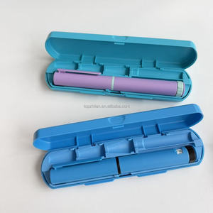 Durable 17cm Reusable Plastic Skin Care <b>Pen</b> with Minimalist <b>White</b> Body and Protective Case for Daily Personal Use - Product Image 2