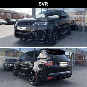 Kit Carrozzeria 2018-2022 per Land <span class=keywords><strong>Rover</strong></span> <span class=keywords><strong>Range</strong></span> <span class=keywords><strong>Rover</strong></span> <span class=keywords><strong>Sport</strong></span> 2014-2017 Aggiornamento allo Stile OE SVR Kit Carrozzeria Paraurti Anteriore e Posteriore Completo - Product Image 4