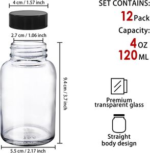Botellas de PET Desechables de Grado Alimenticio de 400ml, 500ml, 600ml y 1000ml para Té Boba, Té con Leche, Champaña y Refrescos con Tapa de Rosca de Aluminio - Product Image 3