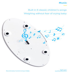 Venta caliente calidad bebé altura medición Digital peso infantómetro escala con bandeja para uso médico - Product Image 4