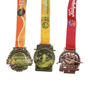 Medalla Cuadrada Personalizada, Hueca, Chapada en Oro, Plata o Bronce, Premio de Honor en Metal para el 1er Lugar, Participación en Competencias, Artesanía Metálica - Product Image 4