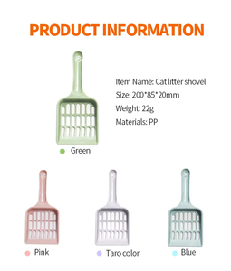 Eco-Friendly Grande Espaço Plástico Cat <span class=keywords><strong>Litter</strong></span> Colher Poop Scooper Comida Conveniente Pick-Up Kit Cat <span class=keywords><strong>Litter</strong></span> Pá - Product Image 2