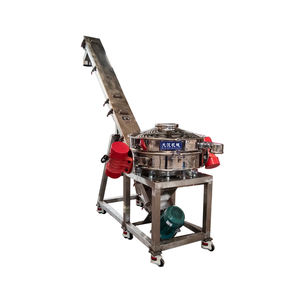 Tamiz Vibratorio de Acero Inoxidable 304 de 1 Capa de Alto Rendimiento para Lavar Almidón y Tapioca con Transportador de Tornillo - Product Image 5