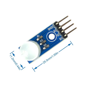 โมดูลไฟ LED RGB สามสี ขนาด 10 มม. แบบฝ้าพร้อมวงจรในตัว รับประกัน 365 วัน - Product Image 3