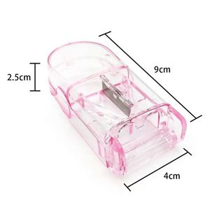 Pocket Tablet Splitter Clear View Pill <b>Cutter</b> Case Smart V Holder Medicine Slicer Device Wholesale Price Vitamin Divider - Product Image 6