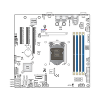 Carte mère serveur monocanal Intel MBD-X11SCL-F-B, puce C242, 1151 broches, gestion à distance IPMI, édition M-ATX, neuve en stock