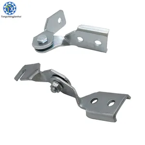 Wholesale Zinc Plated C Channel Clamp Hinge Adjustable Metal Seismic Support Structral Connector Bracket