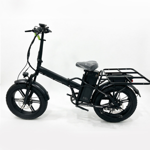 GEGEZANG 20" Foldable off Road <b>Fat</b> Tire <b>Ebike</b> Steel <b>Frame</b> 7-Speed 48V Lithium Battery High Torque with Rear Shock Absorber - Product Image 2