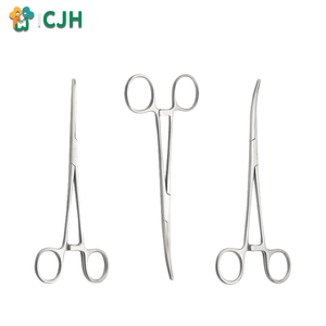 منحنى مستقيم بدون خطاف نمط عمودي ، ملقط طبي للحيوانات - Product Image 4