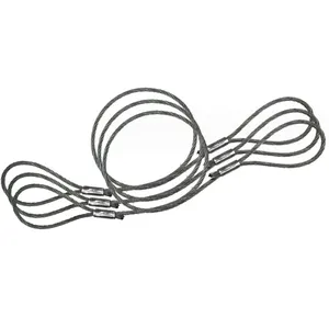 批发两端带端子的碳钢绞线吊索绞线镀锌钢丝吊索