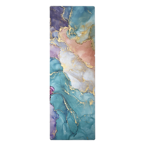 Marbre doux daim revêtement antidérapant impression mince personnel avancé personnalisé <span class=keywords><strong>Ecoo</strong></span> Fitness lavable tapis de Yoga impression personnalisée antidérapant - Product Image 4