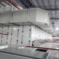 Panneau de conduit isolé en mousse phénolique pour CVC, avec feuille d'aluminium double face, fourni par l'usine