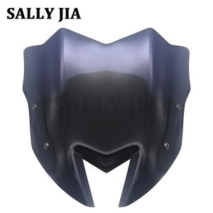 Convient pour Kawasaki <span class=keywords><strong>Z900</strong></span> <span class=keywords><strong>Sport</strong></span> 2017-2019 Déflecteurs de pare-brise avant et pare-brise modifiés - Product Image 1