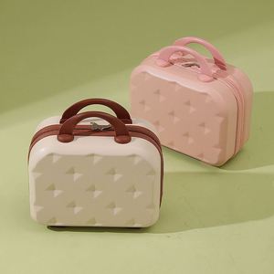 <span class=keywords><strong>Valise</strong></span> de mode en ABS de 14 pouces avec fermeture éclair et sac de rangement pour maquillage - Product Image 5