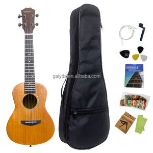 GALYDA Ukulélé de 23 pouces en acajou mat pour débutants - Vente directe d'usine Fabriqué en Chine - Product Image 2