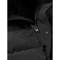 Veste matelassée tendance personnalisée pour homme, de haute qualité, coupe ajustée, parka à capuche rembourrée en duvet pour l'hiver