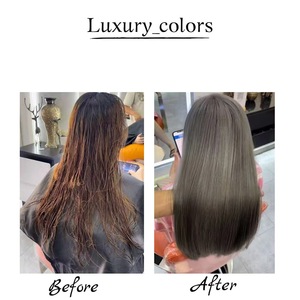 Feiqu bán vĩnh viễn Burgundy Thuốc nhuộm tóc Kit lâu dài thảo dược tự nhiên rượu vang đỏ kem màu tóc hình thức Peroxide miễn phí nhà máy - Product Image 5