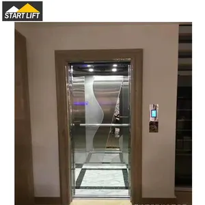 Elevador de villa de tracción, motor eléctrico sin engranajes, 220vac, elevador de casa