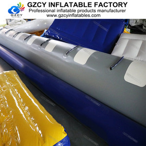 Grado comercial 0,9mm PVC inflable juego <span class=keywords><strong>de</strong></span> agua equipo Banana Boats para la venta - Product Image 4