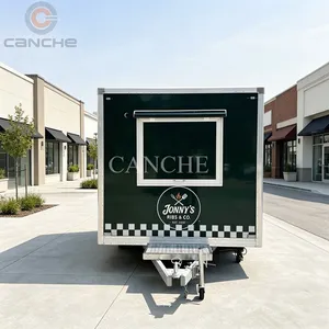 High Quality Street Pizza Taco Fast Catering Cart Chocolate Candy Dessert Mobile Food Truck with Coc - Product Image 1