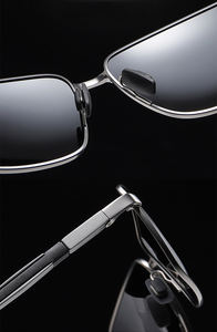 Gafas de Sol Cuadradas <span class=keywords><strong>SKYWAY</strong></span> de Alta Calidad con Montura de Metal Polarizadas para Hombre para Conducción Nocturna - Product Image 6