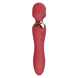 חזק נקבה ויברטור wand massager 10 מצבים כפולים ראש ממריץ usb מין למבוגרים - Product Image 4