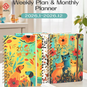 สมุดจด A5ข้อความภาษาอังกฤษสมุดจดสร้างสรรค์ไดอารี่คอยล์มูลค่าสูง2026โรงงานขายส่ง - Product Image 2