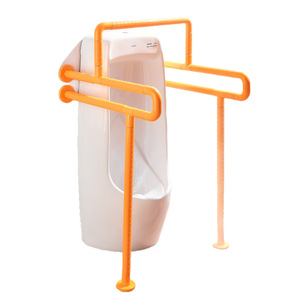 Barres d'appui pour urinoir de salle de bain, capacité de charge de 300 kg, antidérapantes, montées au mur, pour personnes âgées et handicapées - Product Image 1