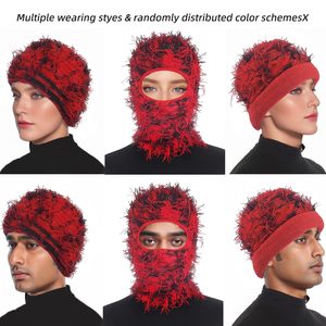 JX <strong>Custom</strong> <strong>Balaclava</strong> Trending Ski Masks Wind Proof Winter Premium Yeat Shiesty Distress Mask Beanie Cap - Product Image 2