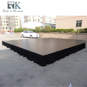 Escenario para Conciertos con Faldones Negros, Instalación Rápida, Escenario de Aluminio - Product Image 2