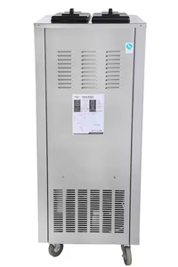 Tốt nhất bán 22-25l/h tự động thương mại mềm phục vụ máy làm kem 2 + 1 hương vị Máy làm kem - Product Image 3