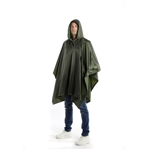Vendita calda attività all'aperto pioggia per Poncho stock di fabbrica impermeabile antivento lungo libero impermeabile in poliestere PVC impermeabile - Product Image 5