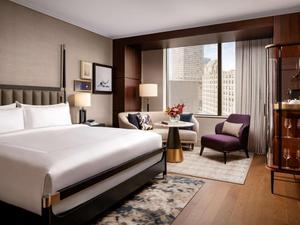 <span class=keywords><strong>Raffles</strong></span> Boston Boutique <span class=keywords><strong>Hotel</strong></span> Meubles de chambre à coucher modernes de qualité standard avec lit Queen en bois massif pour appartement - Product Image 5