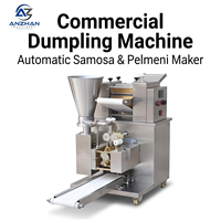 Machine à raviolis entièrement automatique, machine à samosas, machine à gyozas, machine à empanadas, machine à raviolis, moteur haute capacité en acier inoxydable