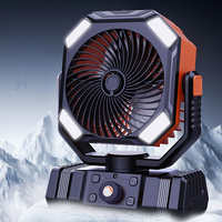 Ventilateur rechargeable pour la pêche, petit format, longue durée, portable, pour le camping en plein air, gadget rafraîchissant pour le dortoir