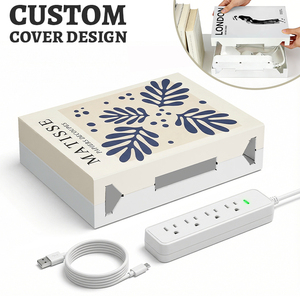 <span class=keywords><strong>Caja</strong></span> Oculta para Router WiFi Multifuncional, <span class=keywords><strong>Caja</strong></span> Decorativa con Diseño de <span class=keywords><strong>Libro</strong></span> para Almacenamiento y Organización de Cables, Ideal para Sala de Estar y Dormitorio - Product Image 1