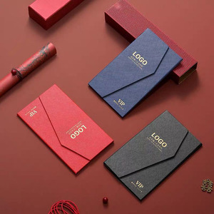 Scatola d'imballaggio della carta di <span class=keywords><strong>VIP</strong></span> di acquisto della manica del biglietto da visita ripiegabile del biglietto da visita di logo su ordinazione di lusso - Product Image 4