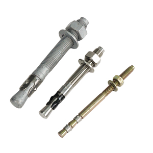 สลักยึดลิ่มขนาด12*100หรือนิ้ว<span class=keywords><strong>เหล็ก</strong></span>ชุบสังกะสีแบบขยาย - Product Image 4