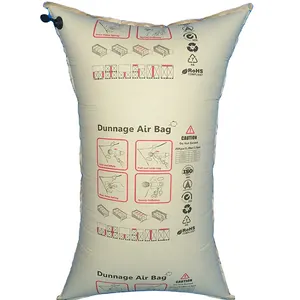 Dunnage Bag 90*210cm Avoid Transport Damage Kraft Dunnage Bag Inflate Cargo Air Bags For Container