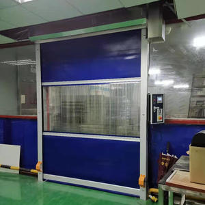 <span class=keywords><strong>Porte</strong></span> rapide automatique à induction en PVC, industrielle, en acier inoxydable, à grande vitesse, pour lave-auto - Product Image 6