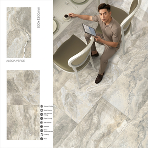 Atlantis Ivory Beige Glossy Porcelain Tiles 60x120cm Glazed Floor Wall for Luxury Interior Projects - Product Image 5