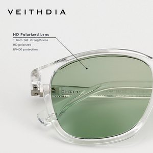 VEITHDIA 2025 NUEVO 7520 Productos de Moda 2023 Gafas de Sol Polarizadas Redondas de Acetato Accesorios para <span class=keywords><strong>Hombre</strong></span> Mujer - Product Image 3