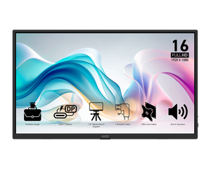 Moniteur <span class=keywords><strong>portable</strong></span> professionnel et gaming <span class=keywords><strong>MSI</strong></span> PRO MP165 E6 15,6\" FHD 60Hz 4ms avec écran IPS 1080P et sortie vidéo Type-C HD-MI - Product Image 5