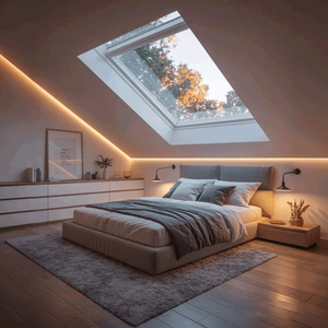 Trappe de toit sur mesure en aluminium avec système de sécurité et échelle d'accès pour l'entretien des toitures de bâtiments commerciaux - Product Image 2