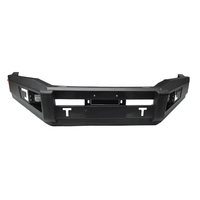 Barre de protection de pare-chocs avant en acier noir 4x4 avec éclairage LED pour Toyota Ford Nissan Navara Revo Raptor Mitsubishi Triton