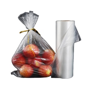 Clear food grade shopping plastic polythene <b>packaging</b> <b>bag</b> for cookie,bread and vegetables - Product Image 4