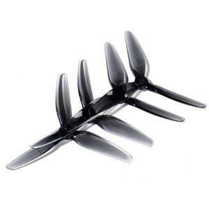 Hélices HQProp Ethix S5 Gris Clair 5x4x3 à Trois Pales 5 Pouces pour Drone FPV RC Quadricoptère, État d'Occasion, Télécommande PC - Product Image 2